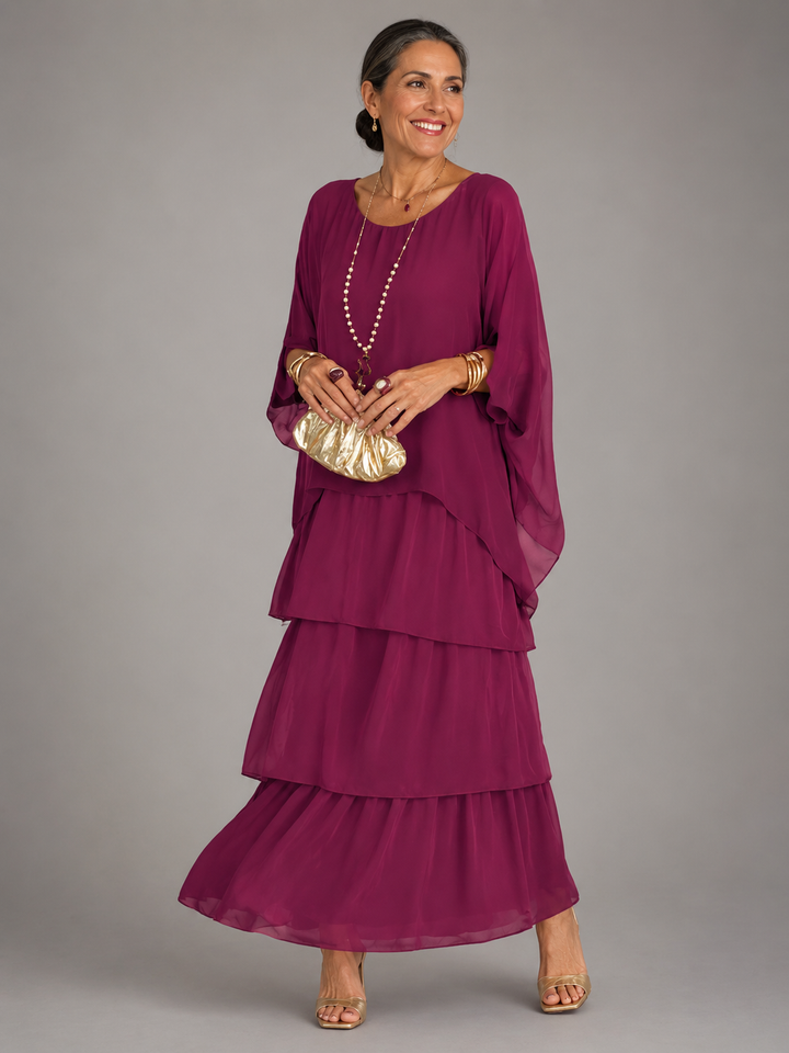 Lara™ | Elegante y fluida vestido largo