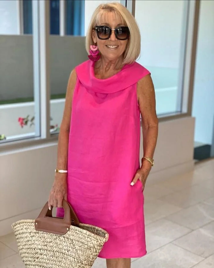 Perla™ | Vestido de verano sin mangas elegante