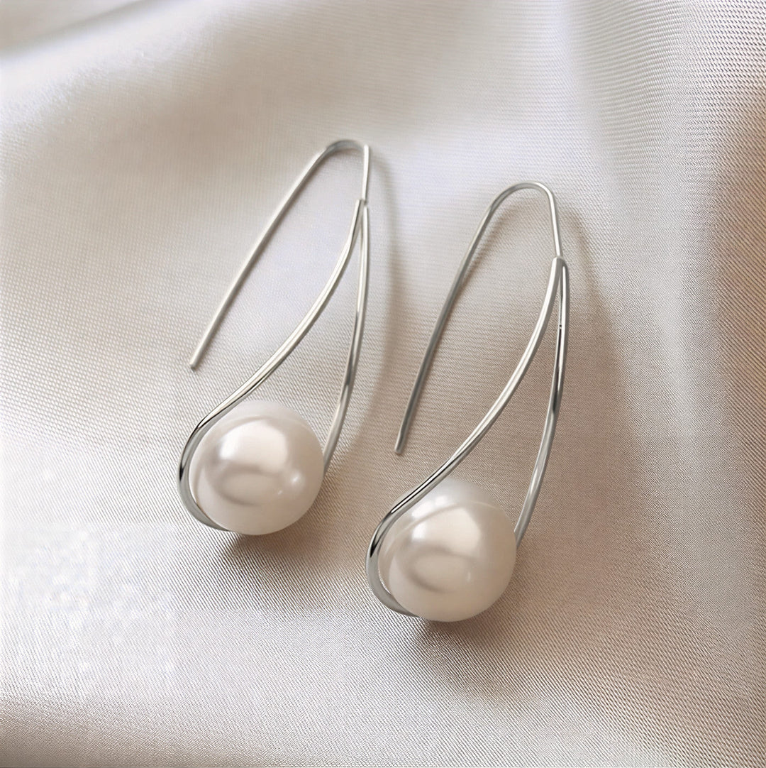 Pendientes Elegantes de Perlas Místicas
