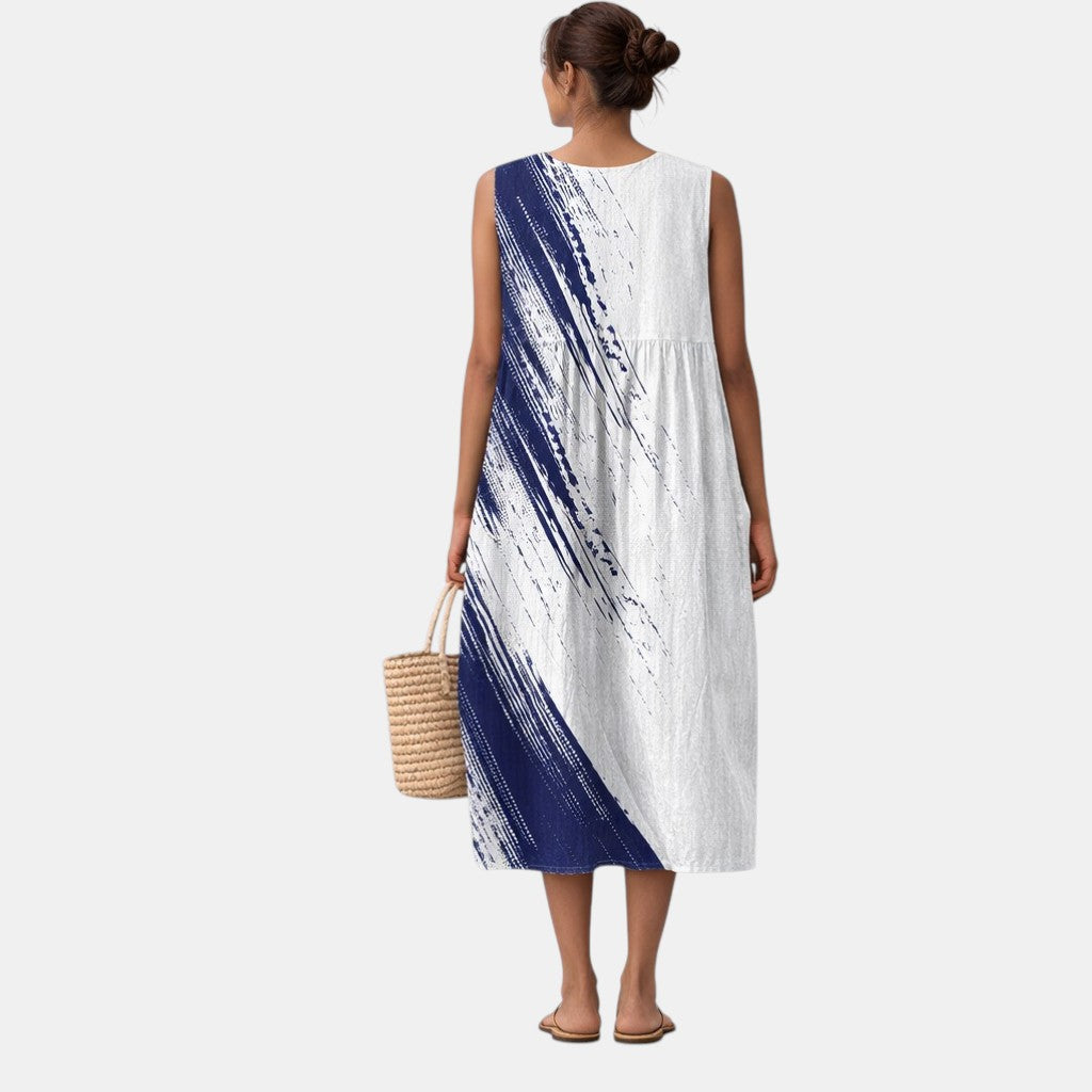Elena elegante vestido midi para cada día