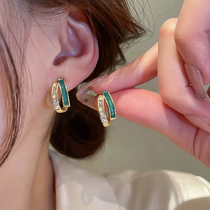 Pendientes Chloé Hoja