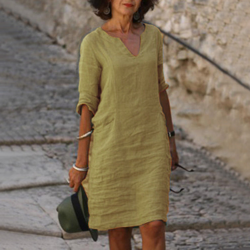 Josette™ | Elegante Vestido con Escote en V