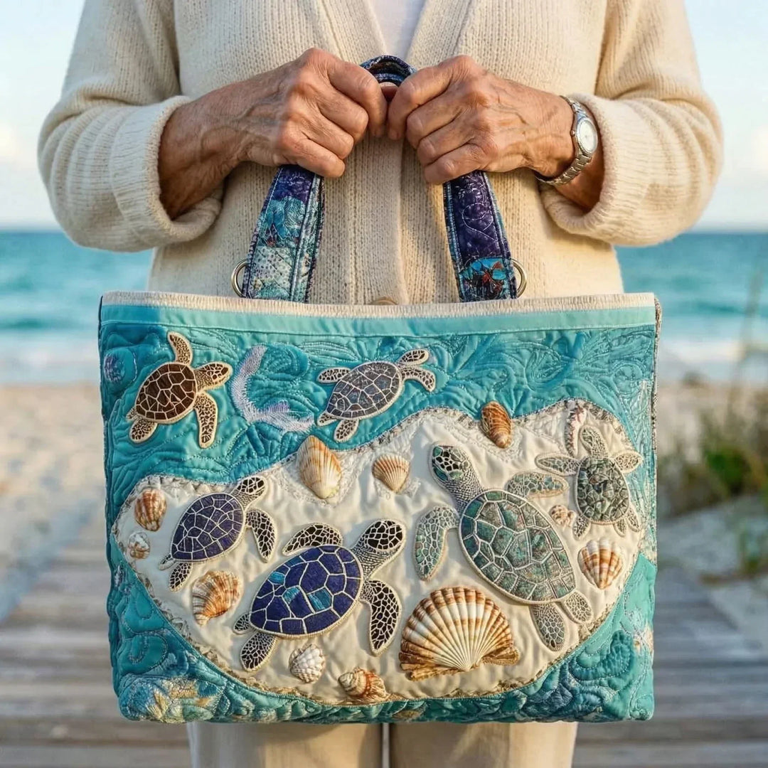 Bolso artesanal - Amor por las Tortugas