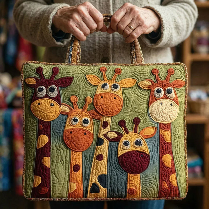 Bolso acolchado - Jirafa