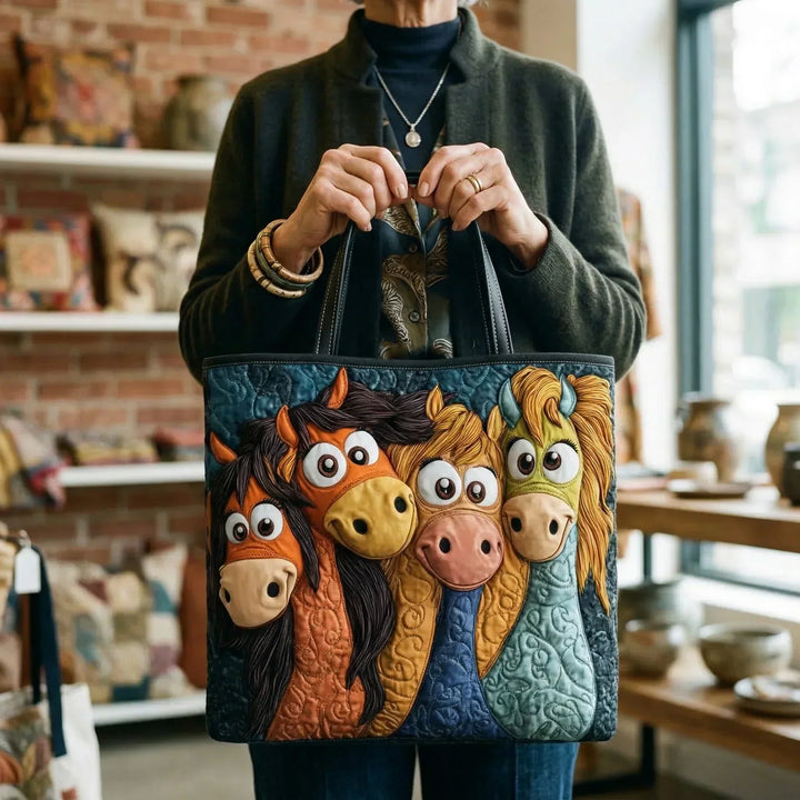 Bolsa artesanal - Poney Joueurs