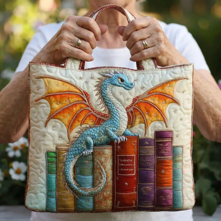 Bolso acolchado - Dragón Esmeralda