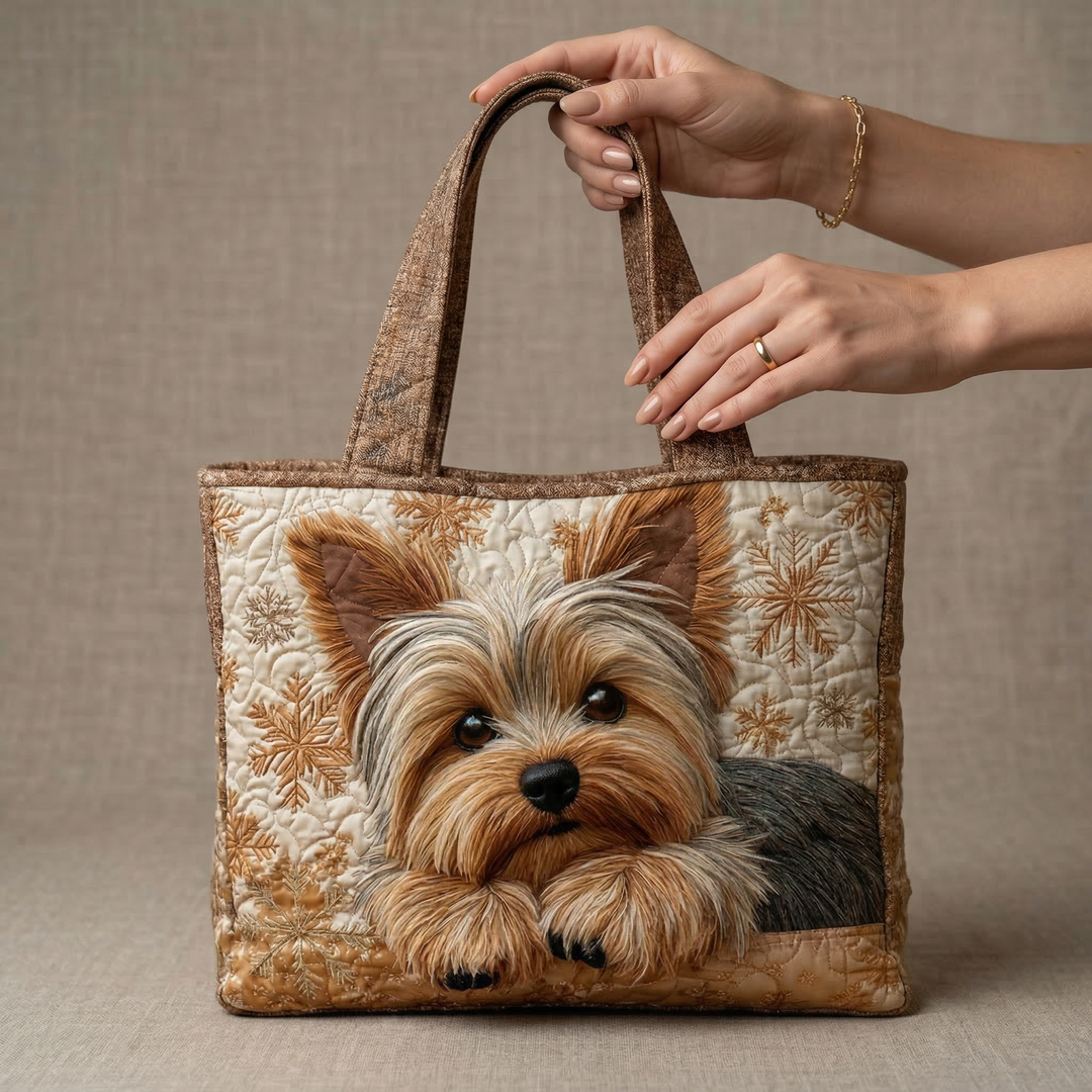 Bolso artesanal - Adorable Yorkshire