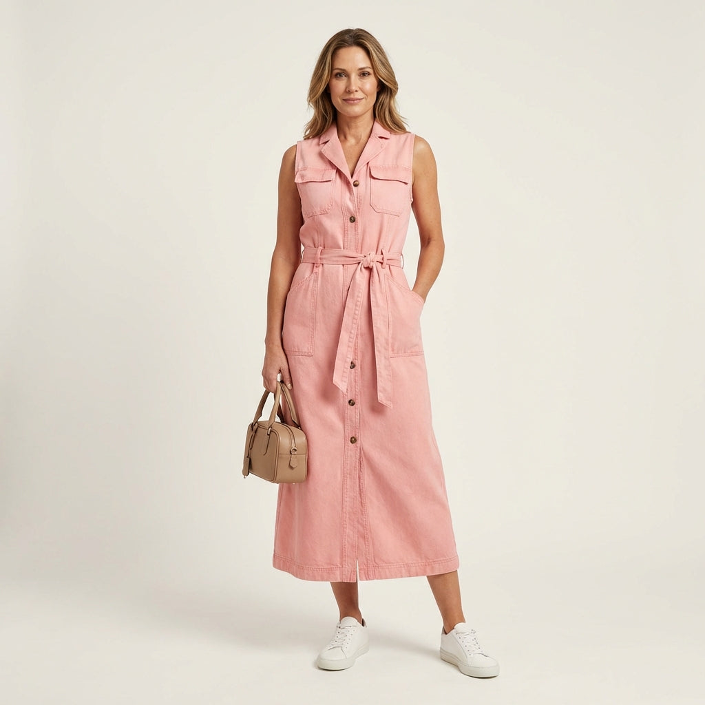 Georgina | Maxi Vestido de Denim