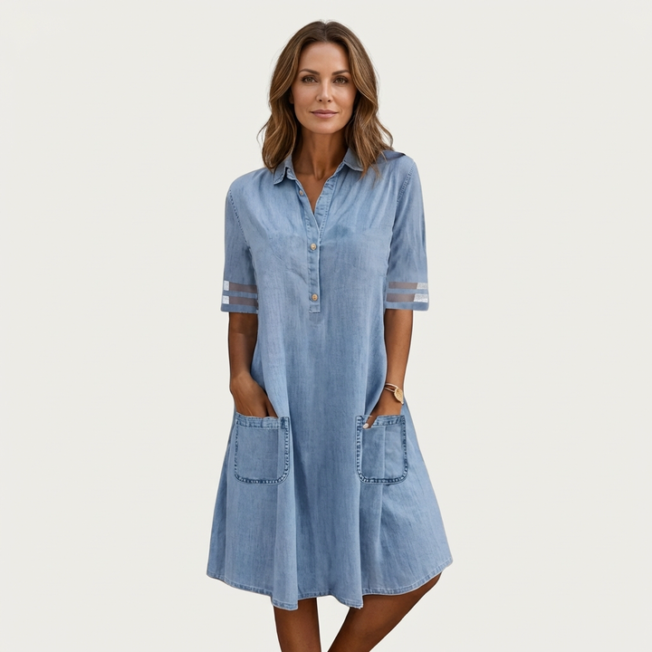 Wonda | Vestido de mezclilla lavado