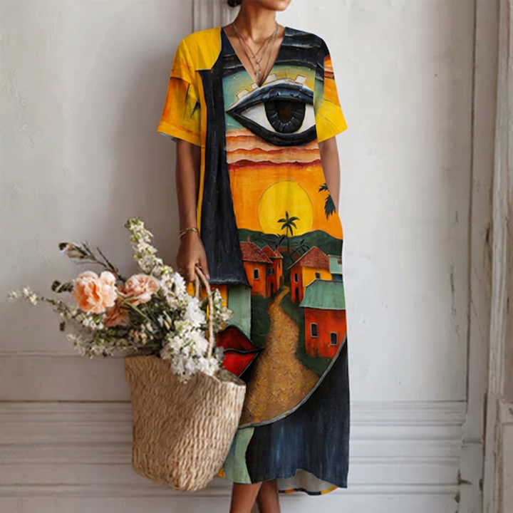 Vestido ligero Ines con brillo