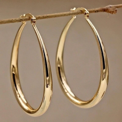 Pendientes vintage exclusivos de oro