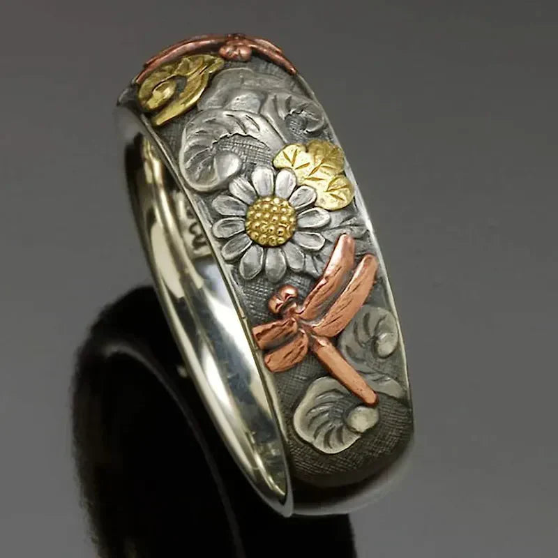 Anillo de Plata Vintage Natura