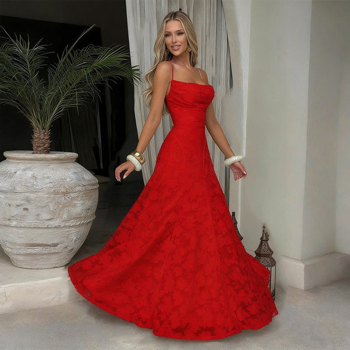 SOFIA | Vestido Maxi Elegante de Encaje