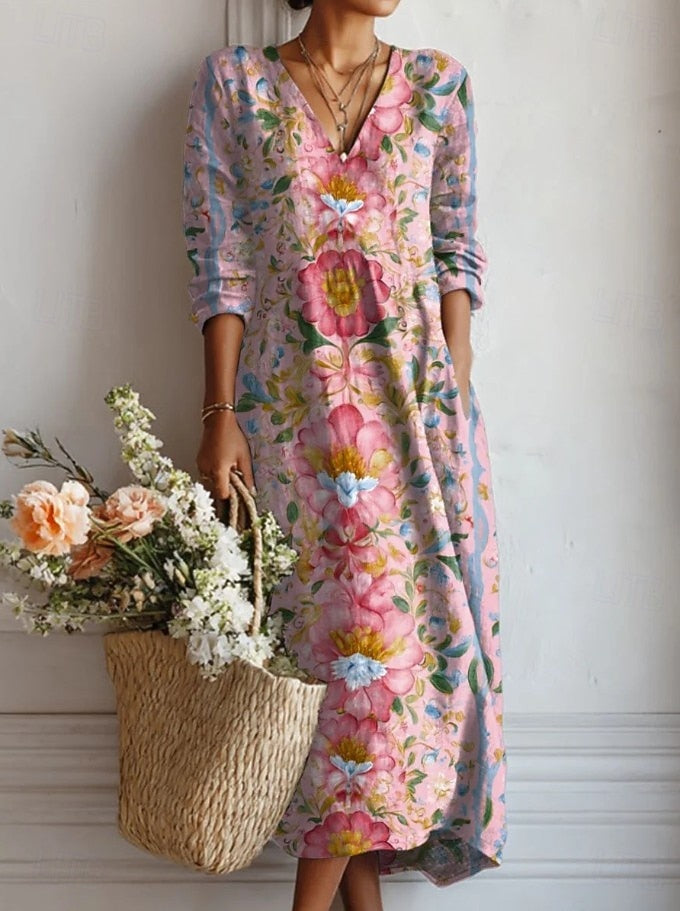 Vestido maxi bohemio