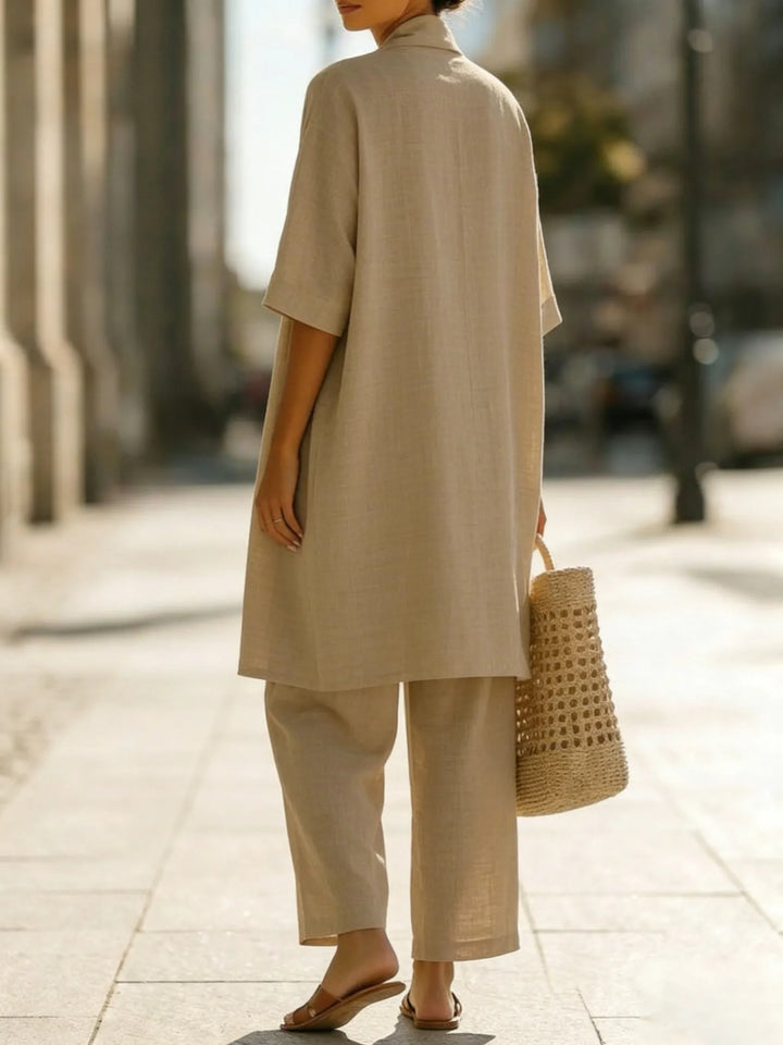 Conjunto minimalista ligero y elegante de 3 piezas