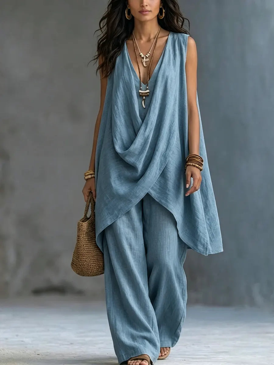 Conjunto Bohemio de Mezcla Premium Transpirable