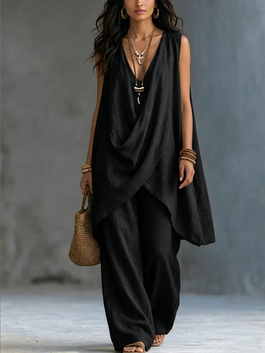 Conjunto Bohemio de Mezcla Premium Transpirable