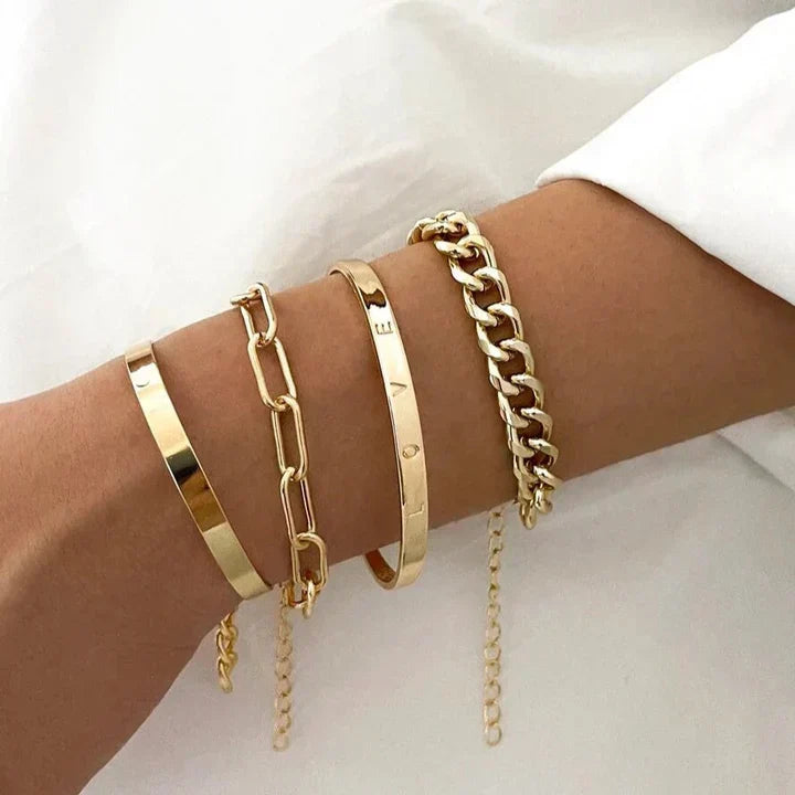 Conjunto de pulseras Elan Mercer