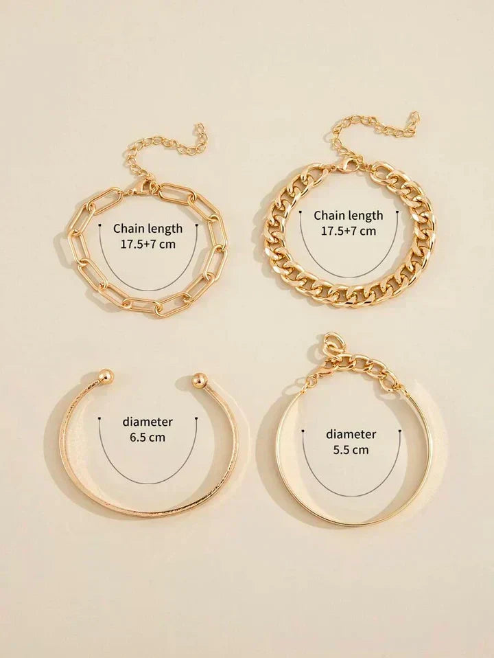 Conjunto de pulseras Elan Mercer