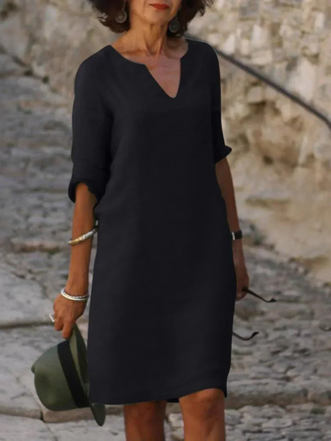 Josette™ | Elegante Vestido con Escote en V