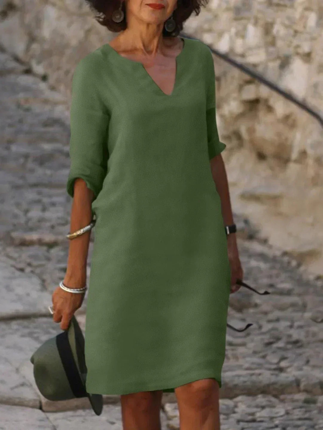 Josette™ | Elegante Vestido con Escote en V