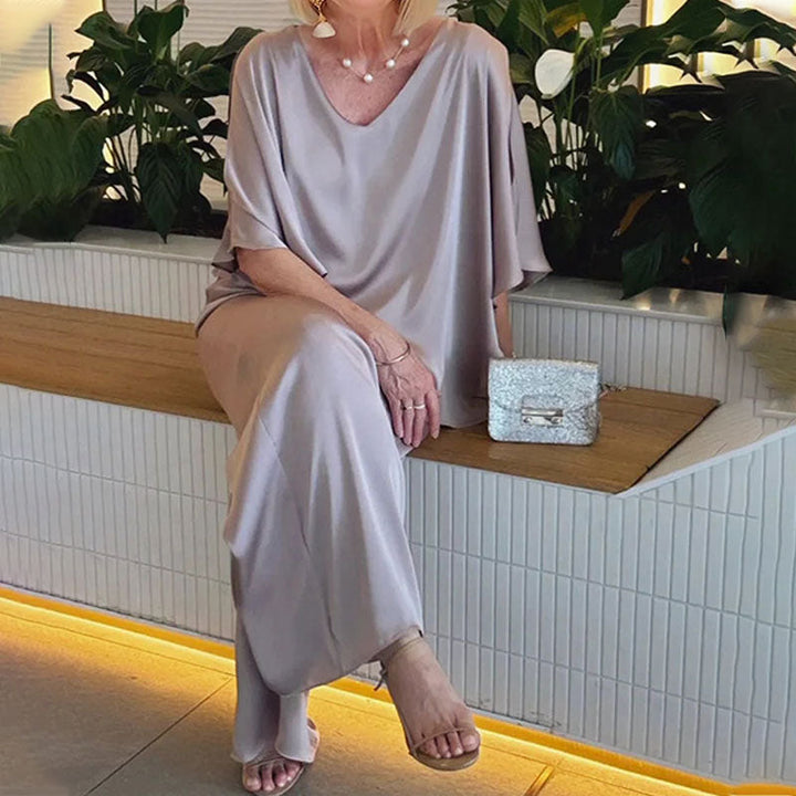 Selina - Conjunto elegante de 2 piezas con silueta fluida