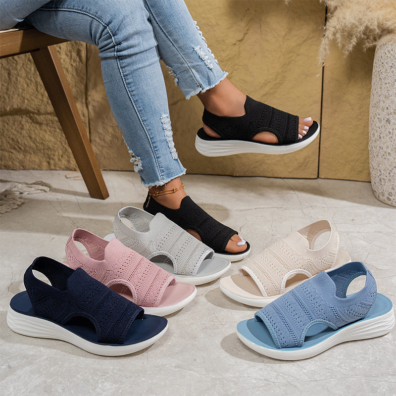 Anne™ | Sandalias de plataforma, en material transpirable para mujeres