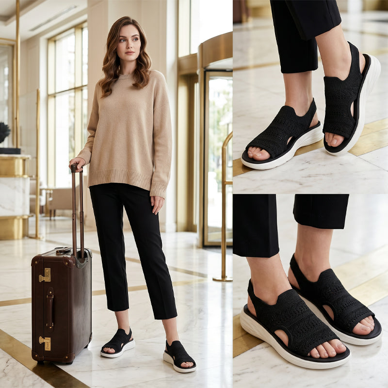 Anne™ | Sandalias de plataforma, en material transpirable para mujeres