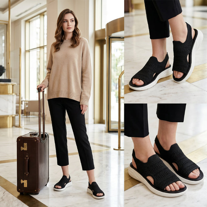 Anne™ | Sandalias de plataforma, en material transpirable para mujeres