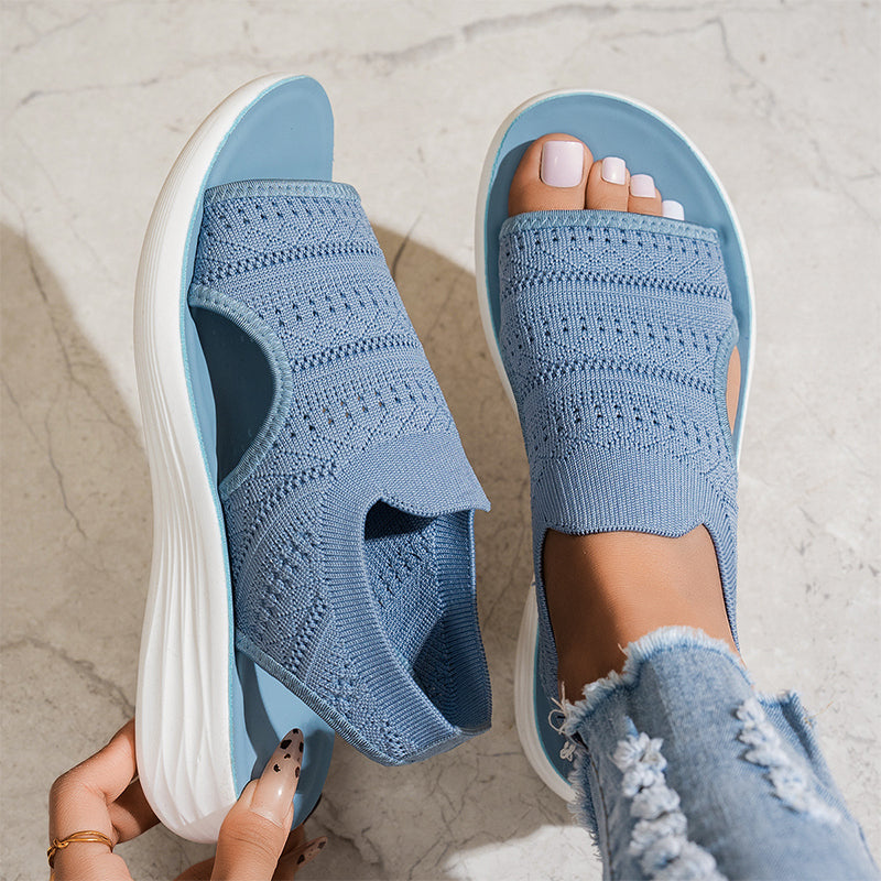 Anne™ | Sandalias de plataforma, en material transpirable para mujeres