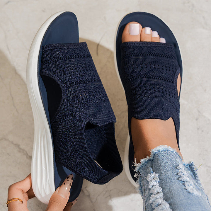 Anne™ | Sandalias de plataforma, en material transpirable para mujeres