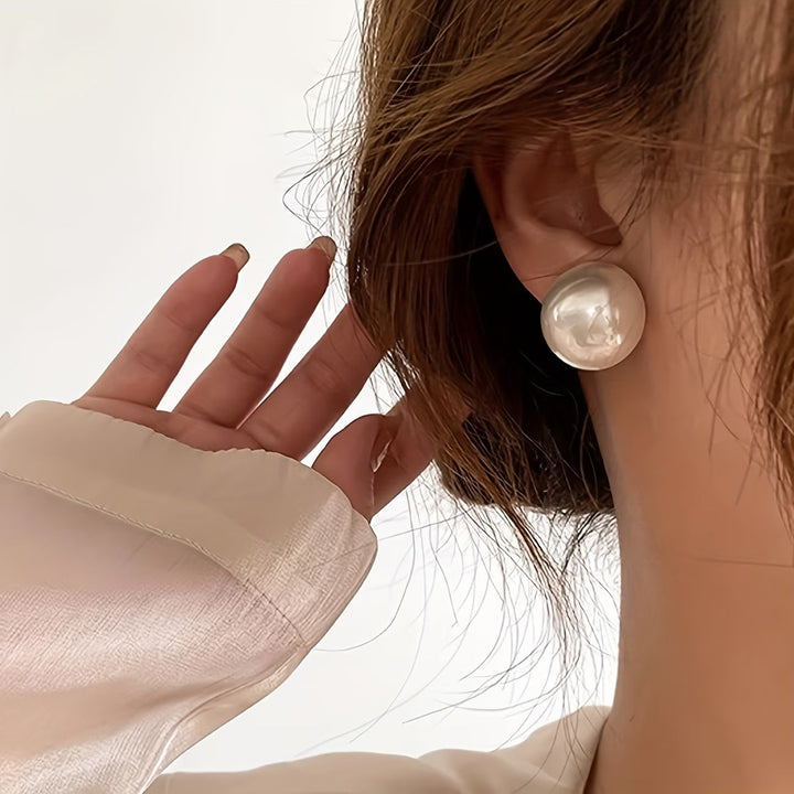 Pendientes de Perlas Statement