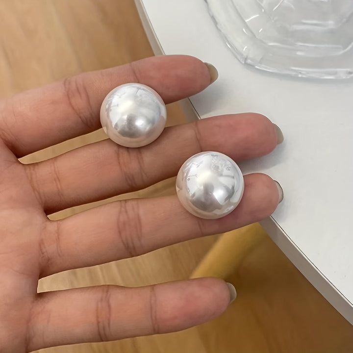 Pendientes de Perlas Statement