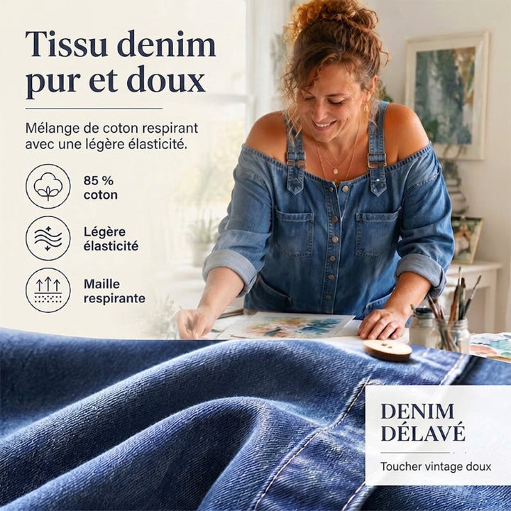 Émeline - Mono de Jeans Atemporal