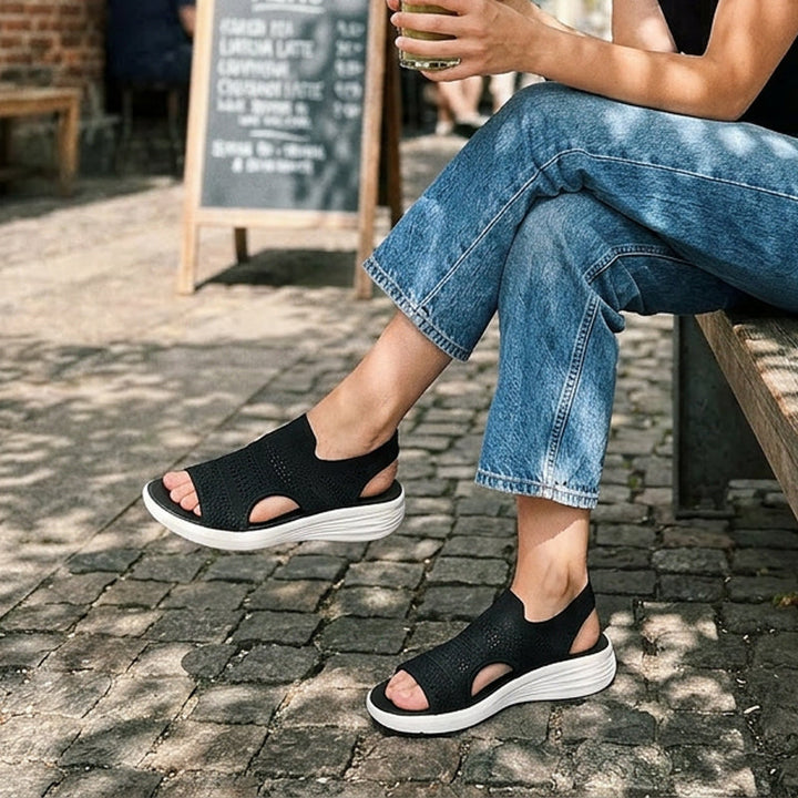 Anne™ | Sandalias de plataforma, en material transpirable para mujeres