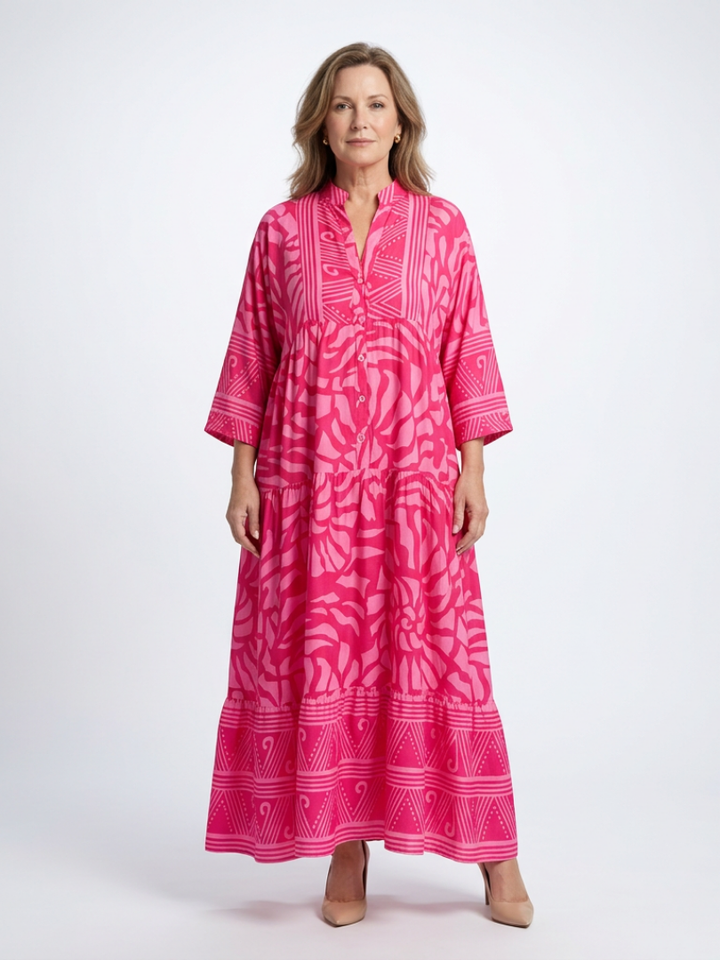 Marielle | Vestido Midi con Botones