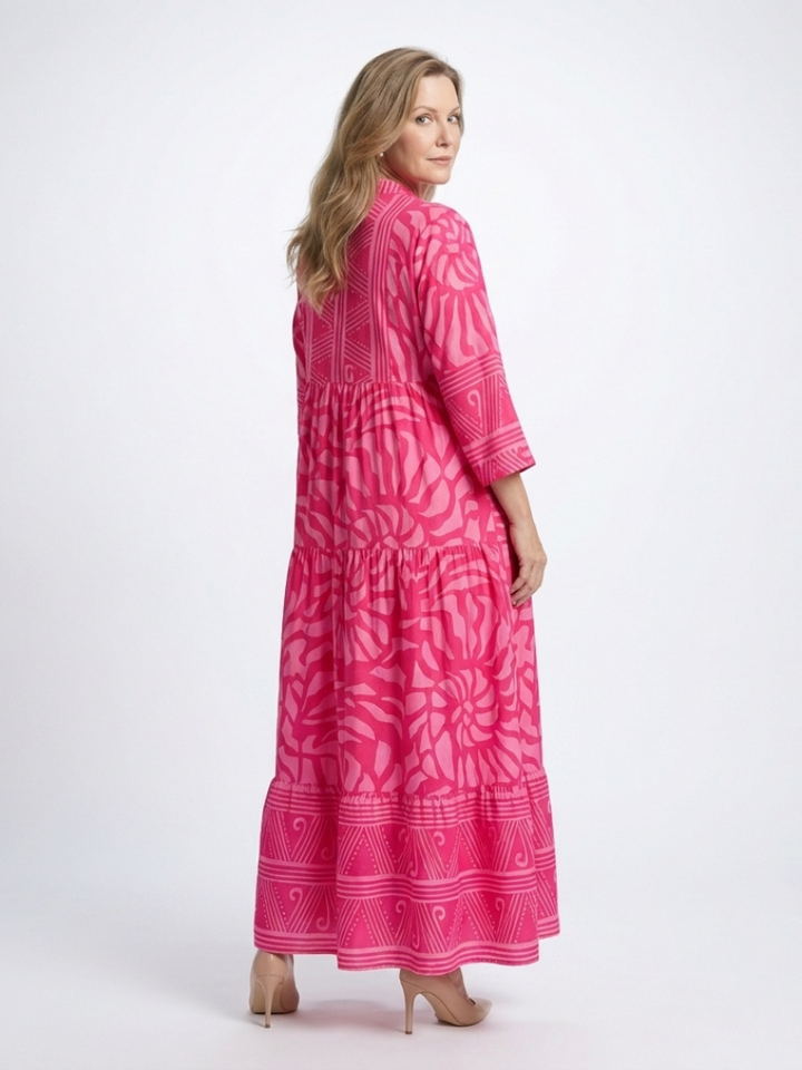 Marielle | Vestido Midi con Botones