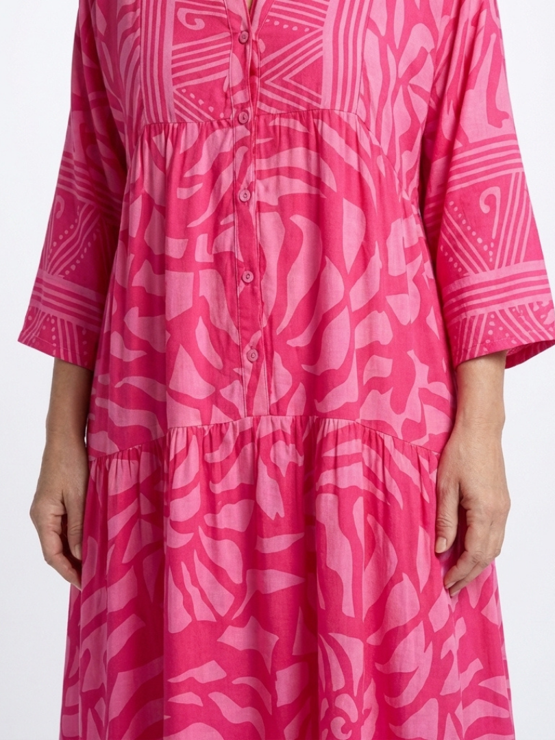 Marielle | Vestido Midi con Botones
