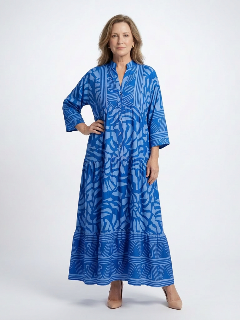 Marielle | Vestido Midi con Botones