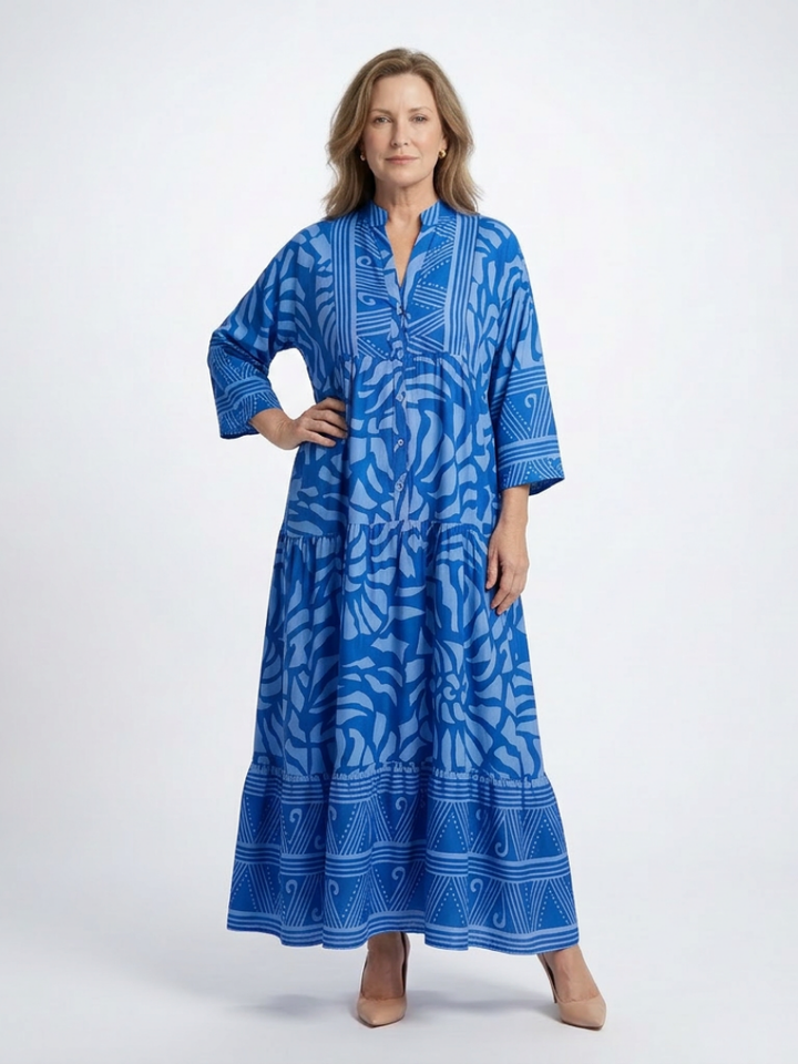 Marielle | Vestido Midi con Botones