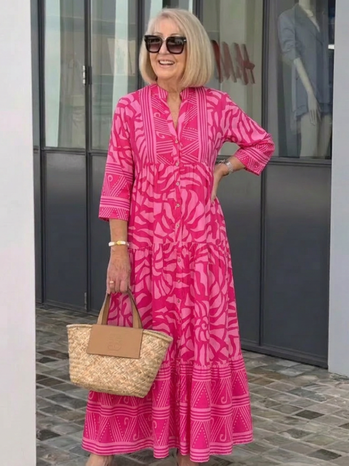 Marielle | Vestido Midi con Botones