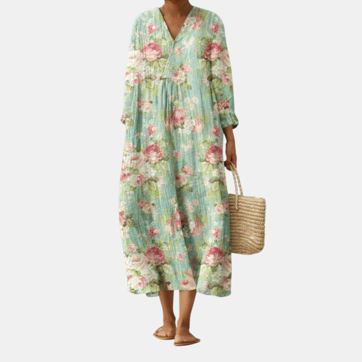 Vestido Vilma con delicado estampado floral