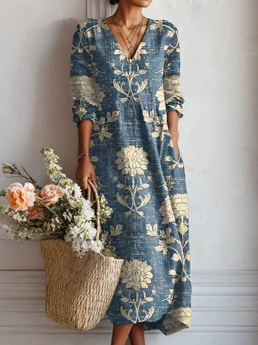 Vestido maxi bohemio Puck